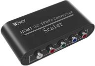 🔌 wiistar hdmi to component 1080p converter with ypbpr 5rca rgb video + r / l audio | support scaler for hdtv pc ps3 roku blu-ray dvd logo