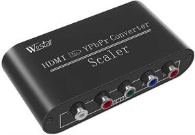 img 4 attached to 🔌 Wiistar HDMI to Component 1080P Converter with YPbPr 5RCA RGB Video + R / L Audio | Support Scaler for HDTV PC PS3 Roku Blu-Ray DVD