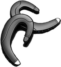 img 4 attached to 🎧 Wireless Bluetooth Ear-Hook Headset - No Earplugs, Waterproof & Pain-Free, Ideal for Mobile Phones, Business, Office, and Sports