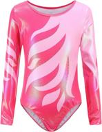 gymnastics leotards metallic unitards activewear sports & fitness logo