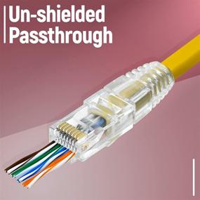 img 1 attached to 🔌 Maximizing Efficiency: Introducing Through Connectors Modular Stranded Network Solution