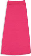free to live girls' maxi skirts for uniforms - sizes 7-16 logo