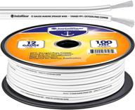 🔊 12 gauge tinned ofc heavy duty boat marine speaker wire - 100ft by installgear logo