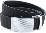 anson belt buckle ratchet leather men's accessories logo