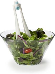 img 3 attached to 🍴 OTOTO Bigfoot Salad Tongs (White)