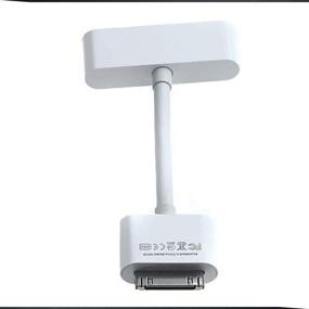 img 1 attached to JIMAT 30-Pin к HDMI AV кабель адаптер + зарядка, совместимость с iOS 9.3, удлинитель для зеркального проектора, телевизора, монитора