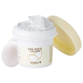 img 4 attached to 🥚 Skinfood Egg White Pore Mask: Purify and Minimize Pores - 4.41 Ounces