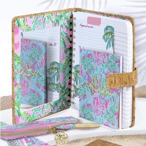 img 1 attached to Шариковая ручка Lilly Pulitzer из кожзаменителя Storage