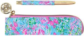 img 3 attached to Шариковая ручка Lilly Pulitzer из кожзаменителя Storage