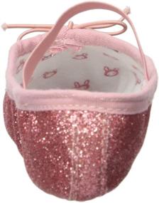 img 2 attached to Sparkle and Shine in Bloch Dance Girl's Glitter Dust Ballet Shoe/Slipper