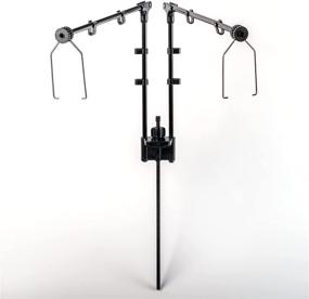 img 4 attached to 🦎 Premium Dual Heat Terrarium Stand - BIOTERIUM Reptile Lamp Stand with Adjustable Metal Lamp Holder, Extendable for Taller Terrariums, Includes Four Rubber Foot Pads