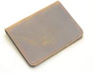 👔 jjnusa men's minimalist leather distressed wallets - stylish accessories for the modern gentleman logo