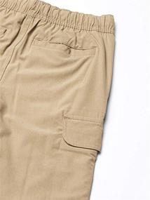 img 2 attached to Boys' Drawstring Cargo Pocket Clothing by Tommy Hilfiger