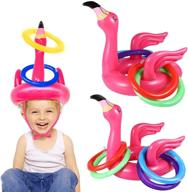 🎉 celebrate and soar with igeekid inflatable flamingo birthday carnival fun! logo