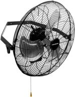 🔥 18 inch high velocity industrial wall fan by ken brown - powerful 4012cfm, 3 speeds for industrial, commercial, residential, and shop applications - etl safety listed логотип