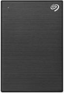 🔜 seagate backup plus slim sthn2000400 2tb portable hard drive - black: your reliable external storage solution logo