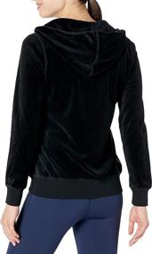 img 3 attached to Starter Womens Velour Jacket Exclusive Sports & Fitness