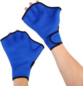 img 2 attached to 🏊 Efanr Aqua Fit Swim Webbed Gloves: Water Resistance Gloves for Women, Men, and Children - Boost Your Aquatic Fitness Training!