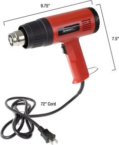 img 2 attached to 🔥 Stalwart Dual Temperature Heat Gun: 1500W, 120V - Perfect for DIY, Home Improvement, Contractors, and Paint Removal!