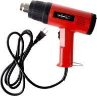 🔥 stalwart dual temperature heat gun: 1500w, 120v - perfect for diy, home improvement, contractors, and paint removal! logo