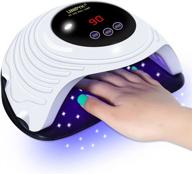 professional polish setting automatic display foot, hand & nail care and nail art & polish logo