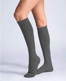 img 1 attached to JAVIE 80% Merino Wool Compression Socks: Ultra Soft, 15-20mmHg Graduated Support for Women & Men