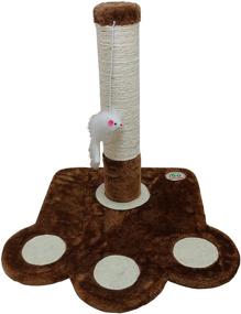 img 2 attached to 🐱 Go Pet Club F704 Scratching Post, Brown - The Ultimate Cat Playtime Essential, Lightweight Design