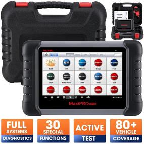 img 4 attached to Продвинутый диагностический сканер Autel MaxiPRO MP808 OBD2 с двунаправленным управлением и программированием ключей - улучшенная версия DS808, такая же мощная, как MS906