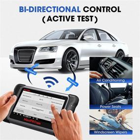 img 1 attached to Advanced Autel MaxiPRO MP808 OBD2 Diagnostic Scanner with Bi-directional Control and Key Programming - Upgraded DS808, Similarly Powerful as MS906
