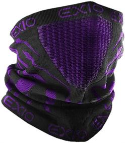 img 4 attached to EXIO Winter Warmer Gaiter Balaclava Men's Accessories in Scarves