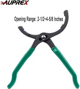 img 2 attached to 🔧 AUPREX 12-inch Three-Position Joint Adjustable Oil Filter Pliers/Wrench: Efficient 2-1/2 to 4-5/8-Inch Oil Filter Removal Tool with Long Anti-Skid Handle