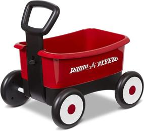 img 3 attached to 🚶 Optimized Radio Flyer Walker Wagon for Pushing