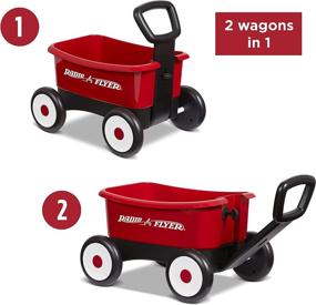 img 2 attached to 🚶 Optimized Radio Flyer Walker Wagon for Pushing