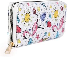 img 2 attached to Wallet Holographic Unicorn Super Magic Women's Handbags & Wallets for Wallets