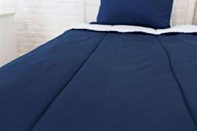 img 3 attached to Beddys Zippered Mattress Comforter Nautical Bedding