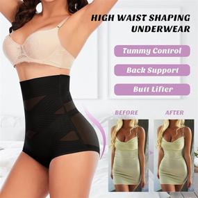 img 2 attached to Control Shapewear Panties Trainer Underwear Women's Clothing