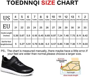 img 1 attached to 👟 TOEDNNQI Lightweight Breathable Athletic Boys' Shoes – Optimized for Sneakers