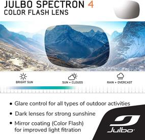 img 2 attached to 🕶️ Ultimate Eye Protection for Outdoor Adventurers: Julbo Colorado Glacier Sunglasses