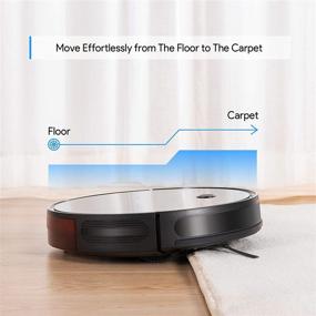 img 1 attached to Bagotte BG600 Robotic Vacuum Cleaner - Ultra-Thin &amp; Quiet, Powerful Suction, Intelligent Self-Charging Robot Vacuum Cleaners for Pet Hair, Hard Floors, and Medium Carpets