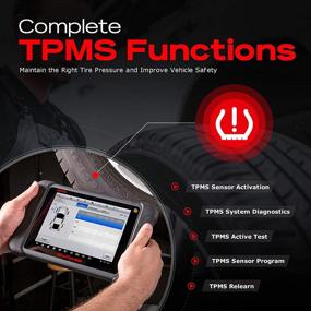 img 1 attached to Autel Maxisys MS906TS - TPMS Functions, ECU Coding, Active Test Diagnostic Scan Tool 2021 - Upgraded Version of MS906BT / MK906BT / MP808TS