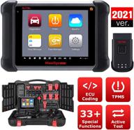 autel maxisys ms906ts - tpms functions, ecu coding, active test diagnostic scan tool 2021 - upgraded version of ms906bt / mk906bt / mp808ts logo