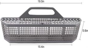 img 1 attached to Dishwasher Silverware WD28X10128 Primeswift Replacement