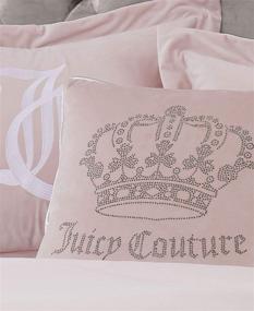 img 3 attached to 🌸 Элегантная декоративная подушка от Juicy Couture - 1 шт [упаковка из 1], румянец: необходимо для шикарного интерьера