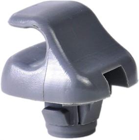 img 2 attached to 🔒 Authentic Gray Sunvisor Clips for Honda - OEM Quality