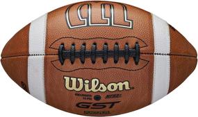 img 1 attached to Wilson NCAA Leather Game Football