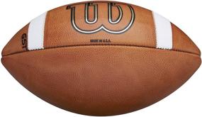 img 2 attached to Wilson NCAA Leather Game Football