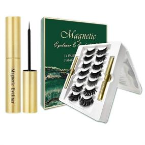 img 3 attached to Ardorlove Magnetic Eyelashes Eyeliner Glue Free