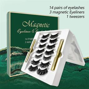 img 2 attached to Ardorlove Magnetic Eyelashes Eyeliner Glue Free