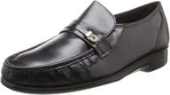 👞 stylish florsheim milano slip loafer: classic black men's shoes for effortless elegance logo