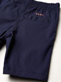 img 1 attached to 🩳 Stylish DKNY Boys Shorts: Broadway Black Boys' Clothing Sets